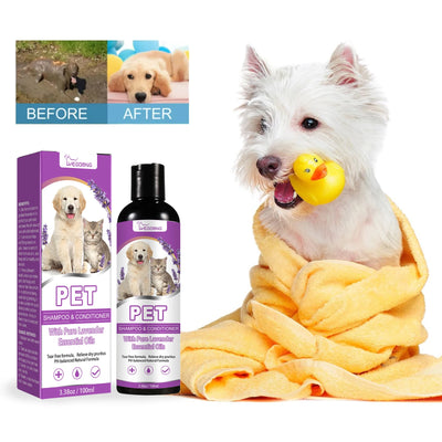 Pet Shampoo Hair Softening & Itch Removing