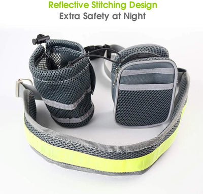 Running Friend Reflective Handsfree Dog Leash Belt