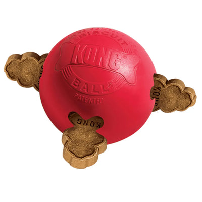 KONG Classic Biscuit Ball Hundespielzeug L-Größe