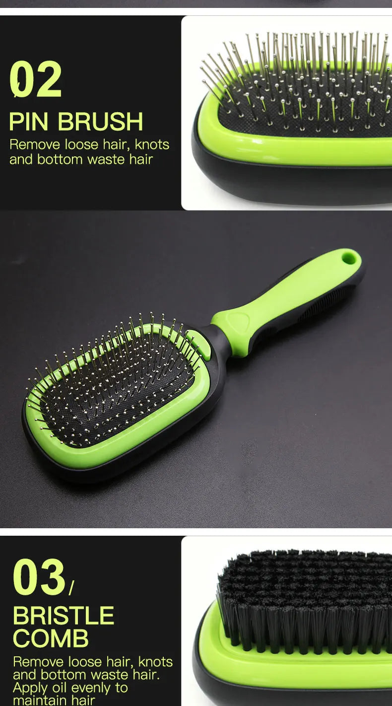 5 In 1 Grooming Combs Tools