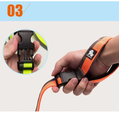 Bungee Adjust Length Elastic Leash