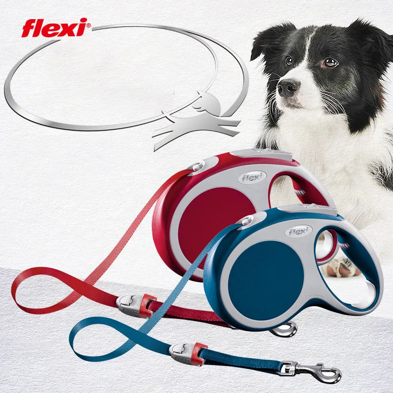 Laisse rétractable automatique pour chien FLEXI