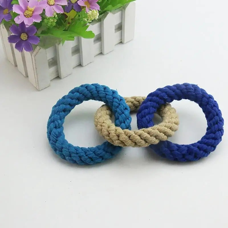 Ring Chew Rope Bite-Resistant Dog Toy