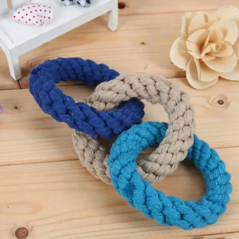 Ring Chew Rope Bite-Resistant Dog Toy