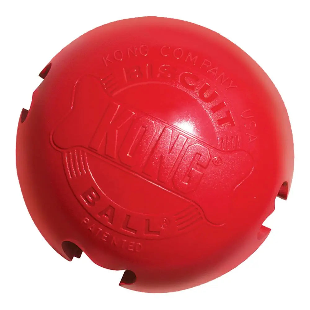 KONG Classic Biscuit Ball Hundespielzeug L-Größe