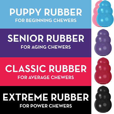 Jouet pour chien KONG Extreme avec votre choix de friandises pour chien S-XXL