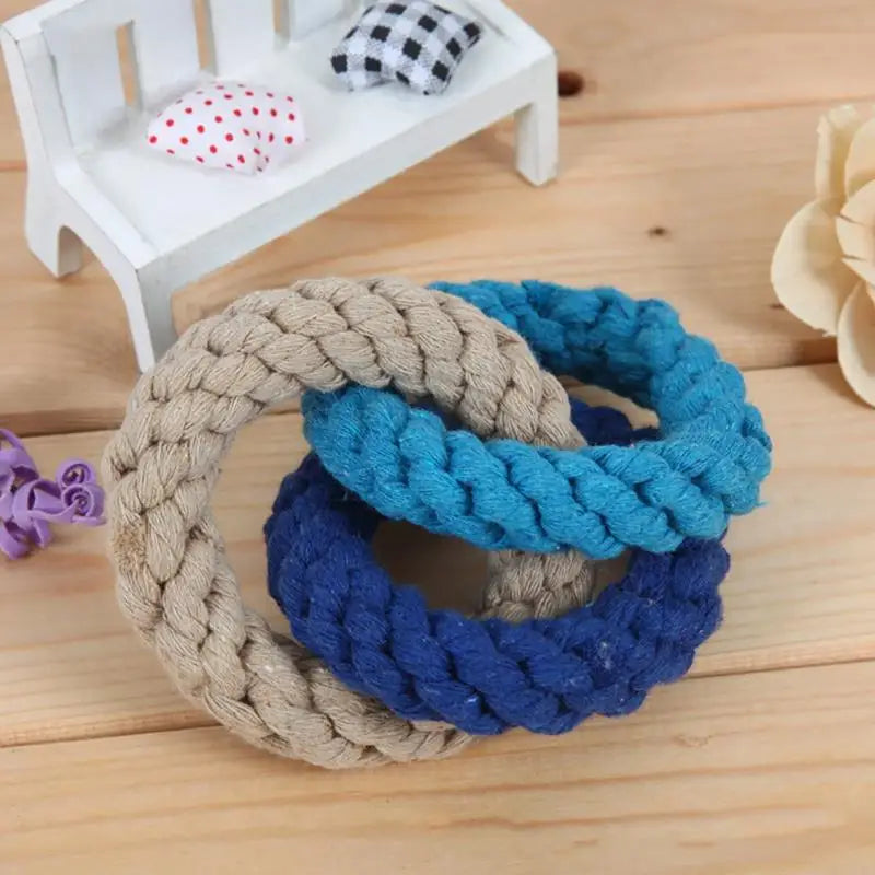 Ring Chew Rope Bite-Resistant Dog Toy