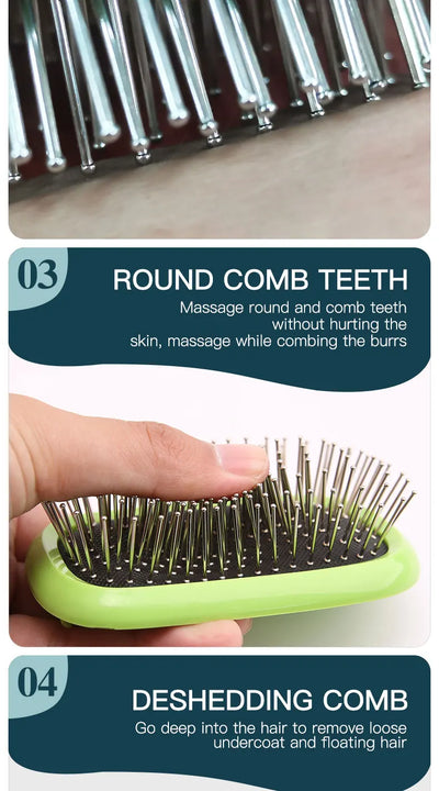 5 In 1 Grooming Combs Tools