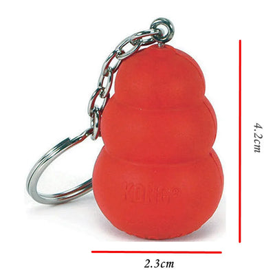 Classic KONG Natural Rubber Key Ring  
(Not For Pets)