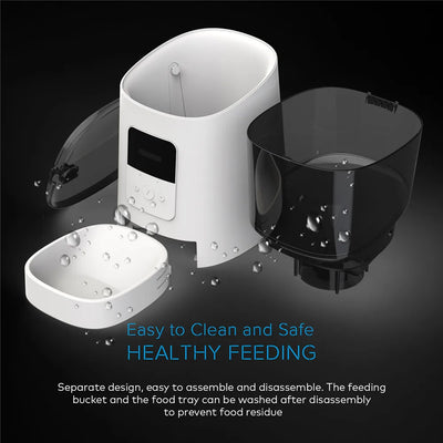 6L Large Capacity Intelligent Wifi Automatic Pet Feeder