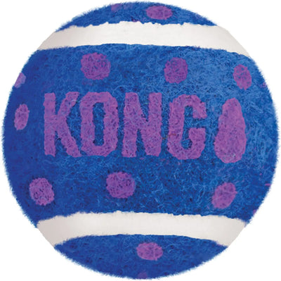 KONG Trio Tennis Balls with Bells Cat Toy