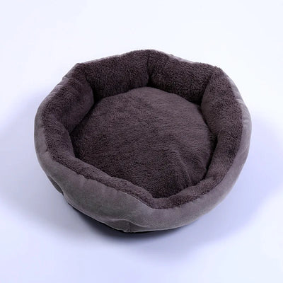 Round Soft Dog Bed