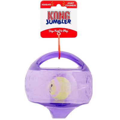 KONG Jumbler Ball/Football Dog Toy M/L Size