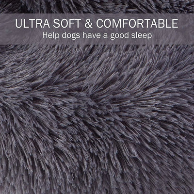 Lit pour chien apaisant et moelleux en forme de nuages, lavable, imperméable et antidérapant