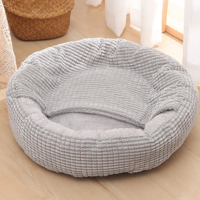 Happy Dreams Hooded Warm Pet Bed