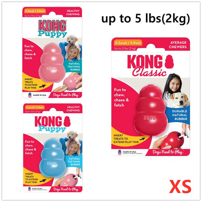 KONG Classic Kauspielzeug-Kollektion für Hunde, Größe XS