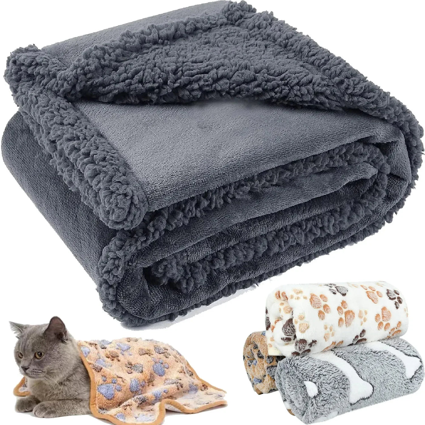 Waterproof Teddy Pet Blanket