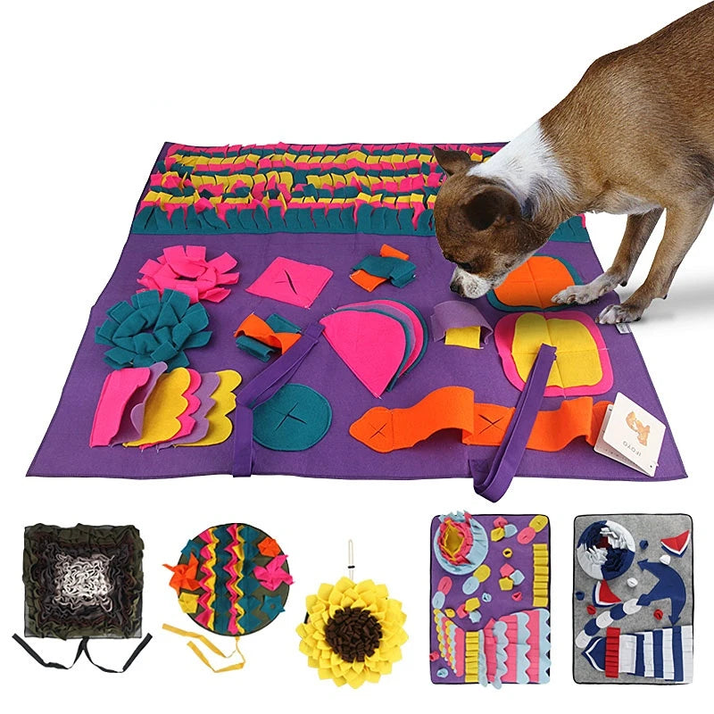 Tapis à renifler pour chiens Jeux interactifs