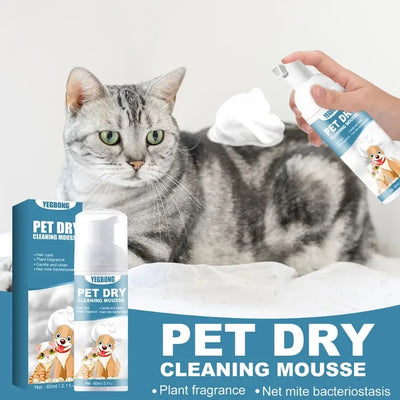 Pet Dry Cleaning Shampoo Waterless No Rinse