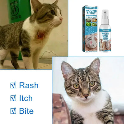 Pets Anti-Itch And Itch Relief Skin Healthy Care Spray