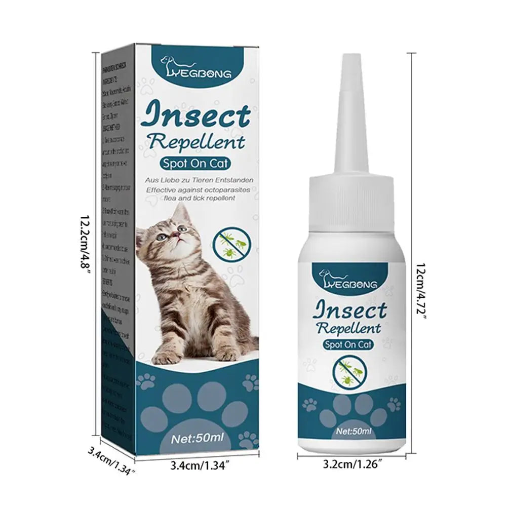 Flea Killer Drops Anti Fleas Pet Treatment