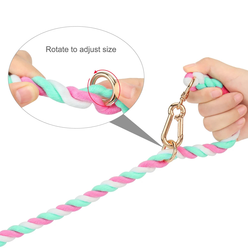 Macaron Dog Collar & Leash Set