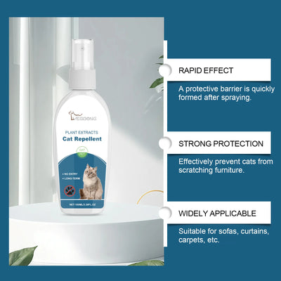 Cat Deterrent Spray Prevent Chewing Biting Stop Scratching Spray