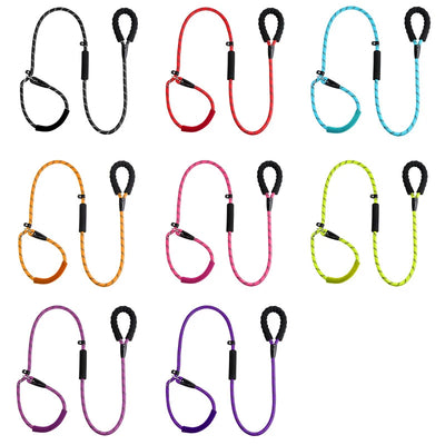 Ultra Soft P Chain Dog Leash & Collar One-Piece