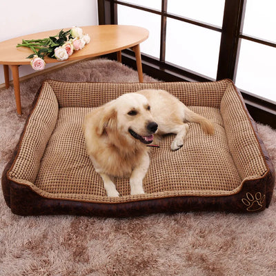 Plush Paw Pet Bed Washable