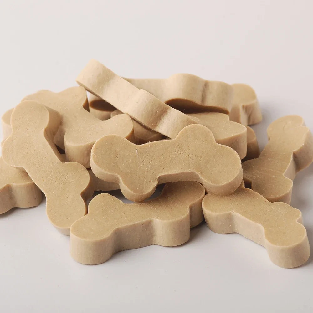 Friandises à mâcher pour chien en bonne santé, biscuits, collations