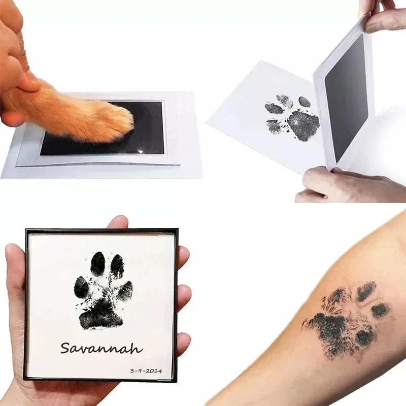 Lasting Memories Paw Imprint Ink Pad Kit Non Toxic Ink