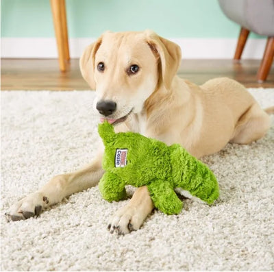 Jouet pour chien KONG Cozie Ali l'alligator et le singe amusant