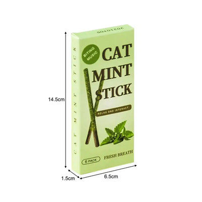 Natural Cat Stick Mint Teeth Cleaning Treating