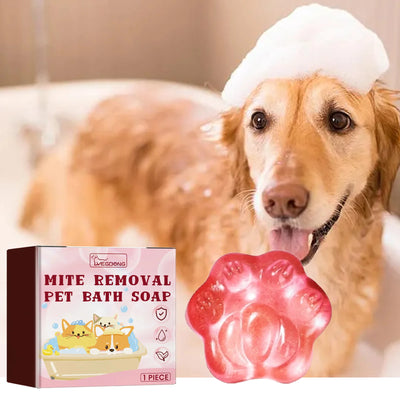 Sensitive Pet Mite Removal Softening Fur Soap