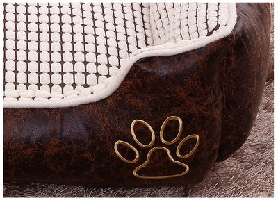 Plush Paw Pet Bed Washable