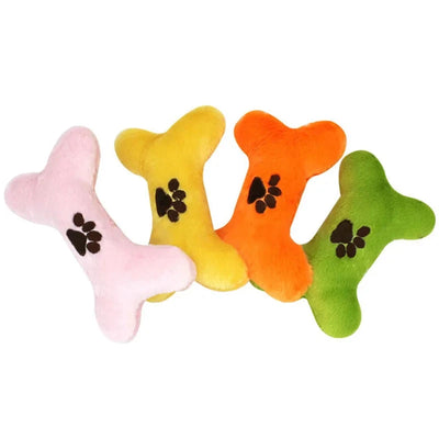 Club Of Pets Signature Bone Plush Toy Multi Color