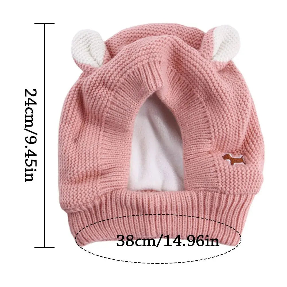 Knitted Hat Anxiety Relief Winter Warm Earmuffs Quiet Ear Muffs Noise Protection