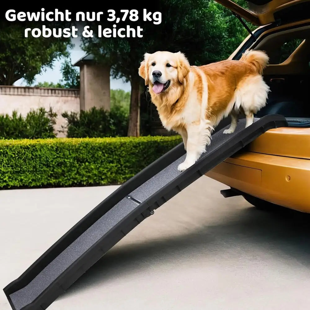 Happy Ride Folding Pet Ramp for Cars, Trucks, & SUVs