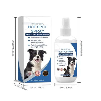 Sensitive Quick Smooth  Pet Conditioner Grooming Spray Deodorizing Anti Itch