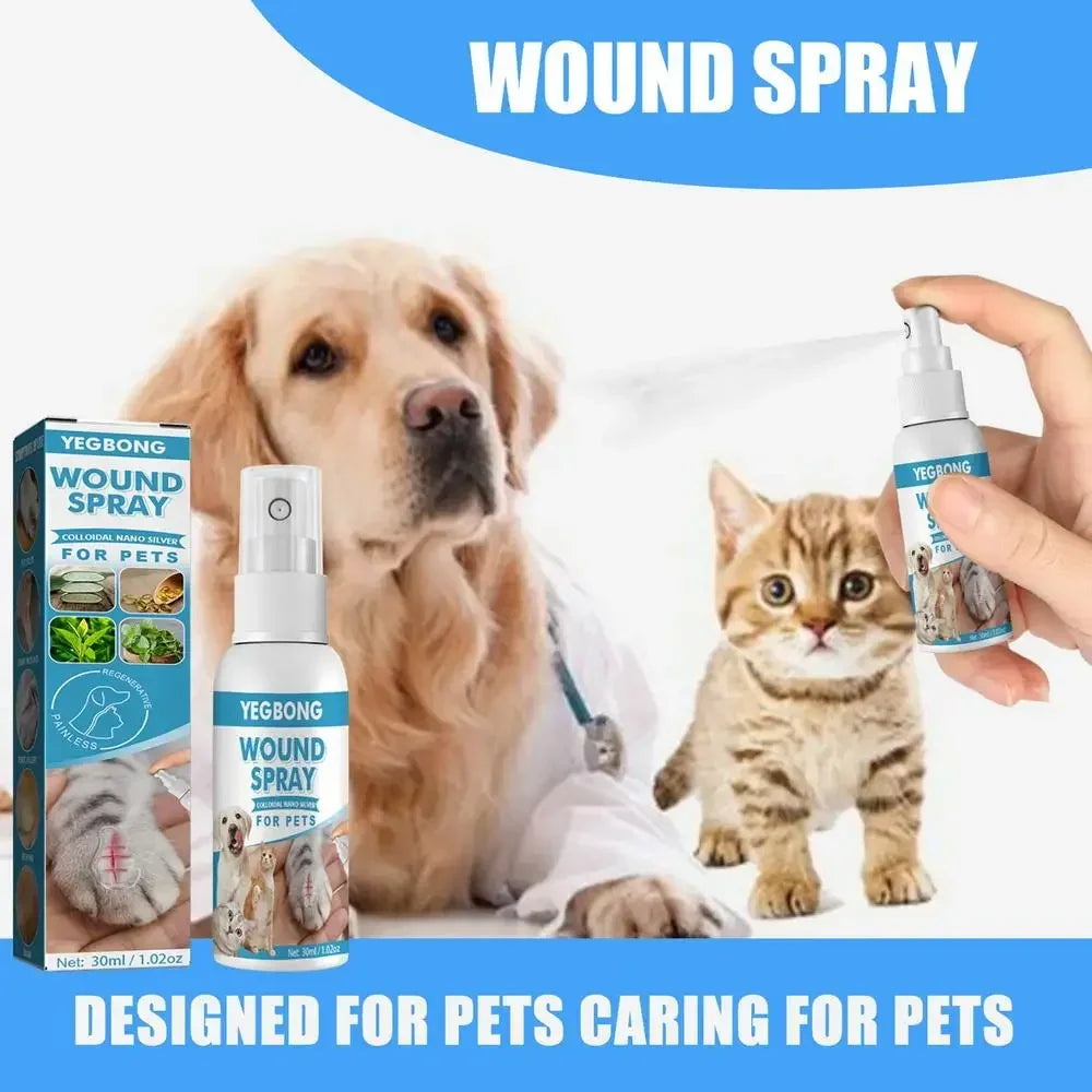 Pets Anti-Itch And Itch Relief Skin Healthy Care Spray