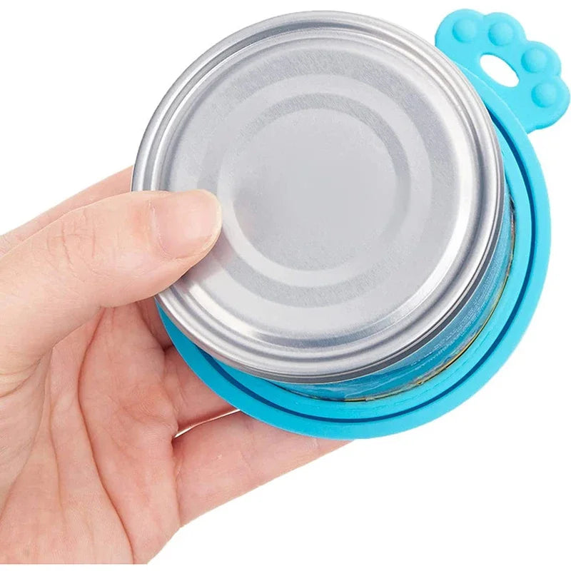 Reusable Pet Food Can Cover Silicone 2PCS Set