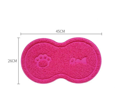 Tapis d'alimentation pour animaux de compagnie solide