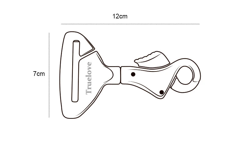 Boucle de sécurité pour ceinture de sécurité de voiture