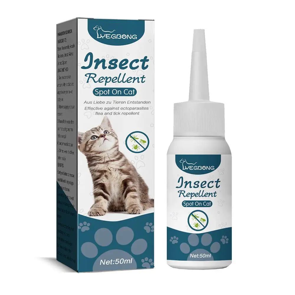 Flea Killer Drops Anti Fleas Pet Treatment