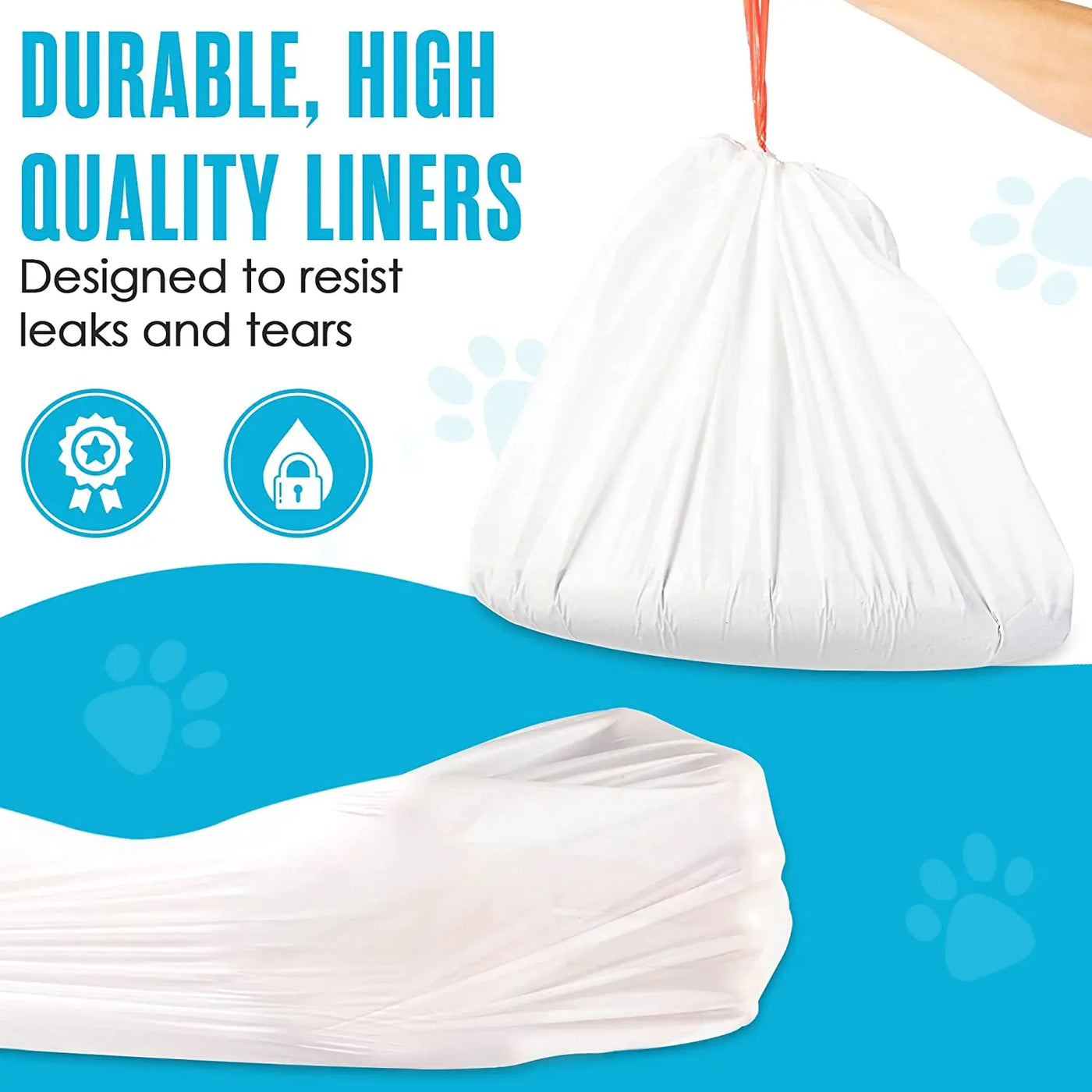 20/pcs Cat Litter Bag Cat Litter Box Liners