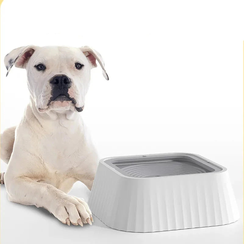 Pet Floating Water Bowl Non-Wetting Mouth