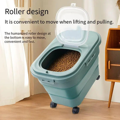 Dog Food Storage Container Folding Airtight