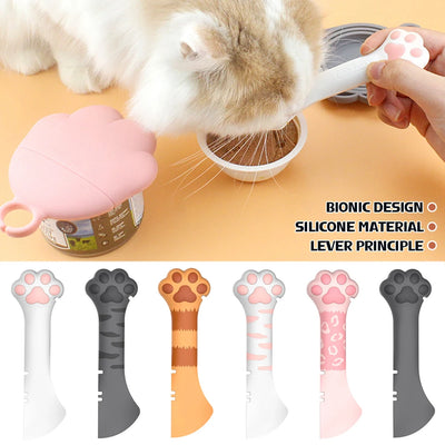 Multifunction Pet Canned Spoon Jar Opener