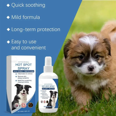 Sensitive Quick Smooth  Pet Conditioner Grooming Spray Deodorizing Anti Itch