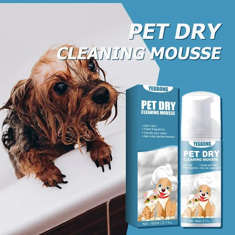 Pet Dry Cleaning Shampoo Waterless No Rinse